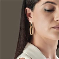 Orecchini Aquaforte Donna Ovali Chic in Argento H4180246 - H4180246